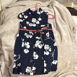 Floral Navy Kids Dress